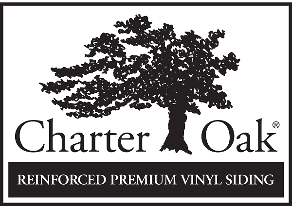 Charter Oak Reinforced Premium Vinyl Siding Logo