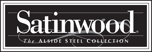 Satinwood The alside steel collection logo