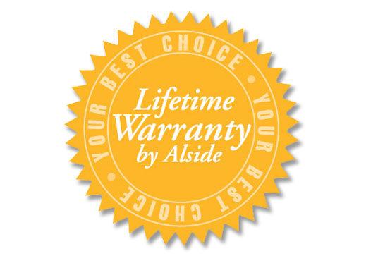 Alside Lifetime Warranty logo