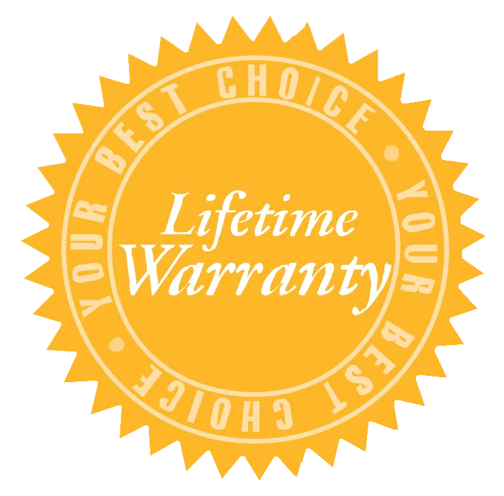 lifetime warranty logo